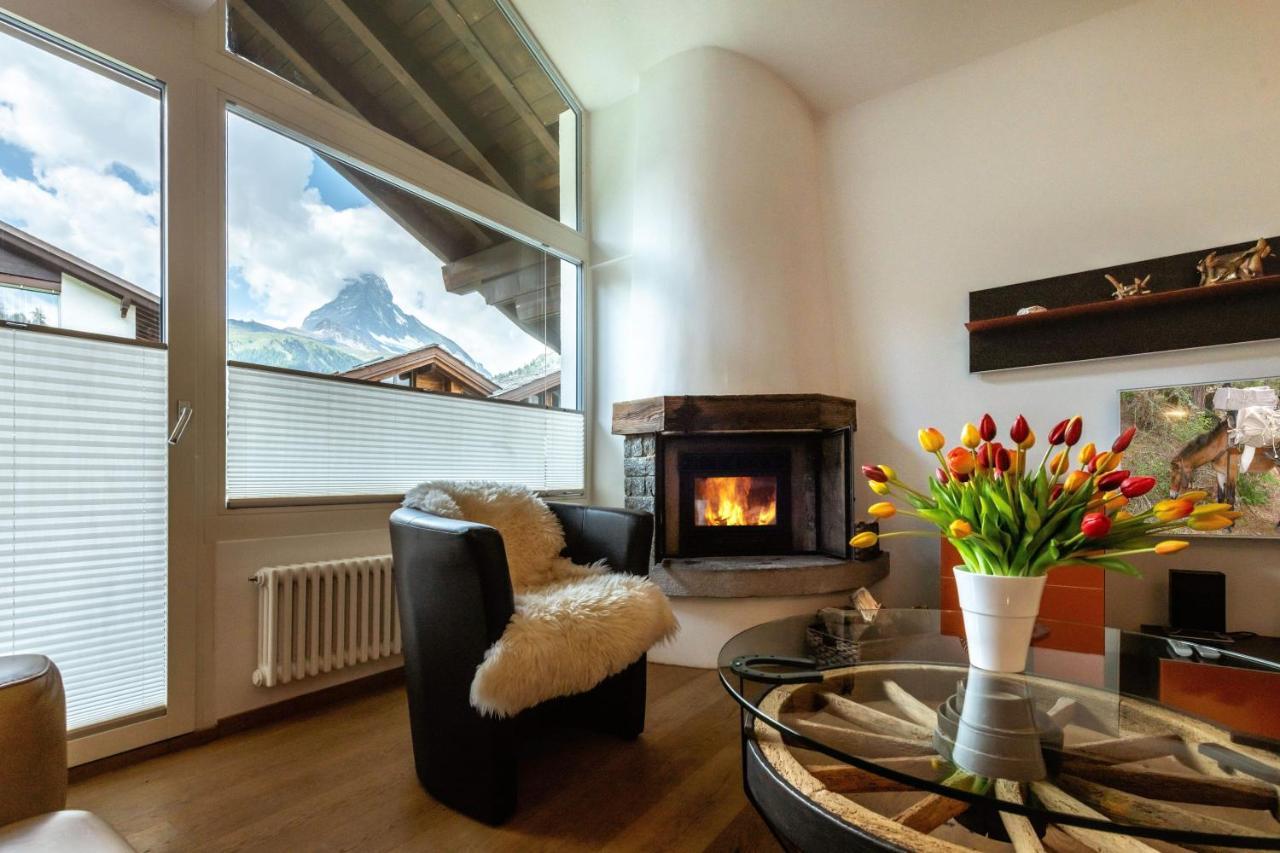 Ferienwohnung Haus Mia Zermatt Ngoại thất bức ảnh