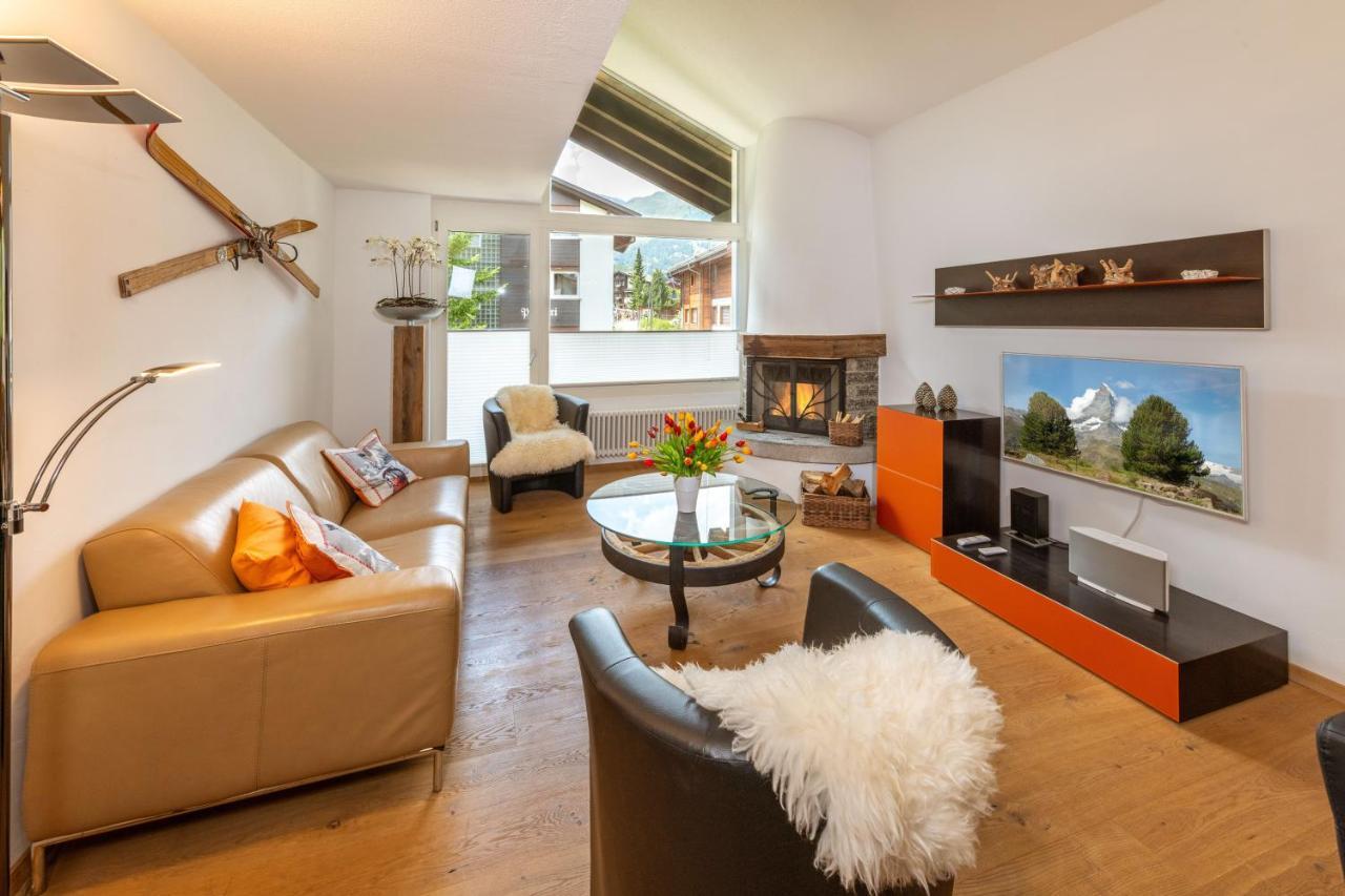 Ferienwohnung Haus Mia Zermatt Ngoại thất bức ảnh